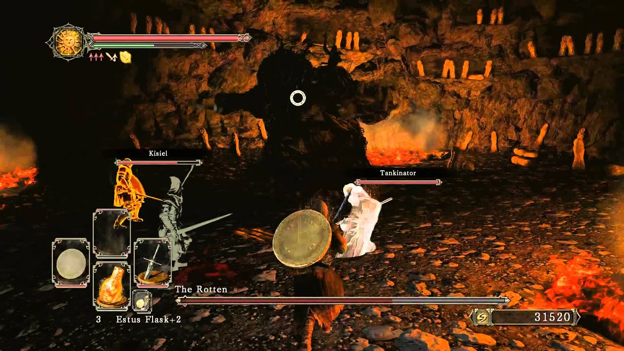 Dark Souls II - The Rotten - YouTube