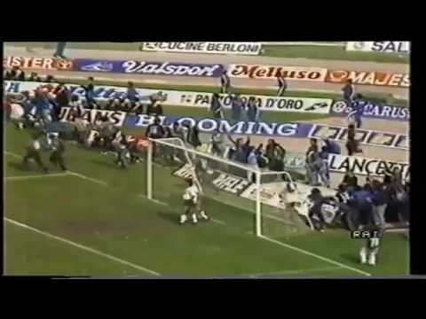 Napoli - Fiorentina 1-1, scudetto 1987, da 90Â° minuto