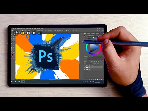 Как рисовать в Adobe Photoshop на ПК на устройствах Tab S6 и Android