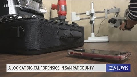 Look at digital forensics in San Patricio County