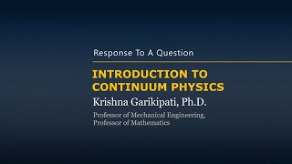 Definition of Motion in Deformed and Undeformed Configurations — Lesson 2, Part 1