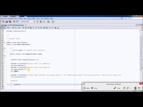 Java Netbeans tutorial for beginners #5 A basic calculator - YouTube