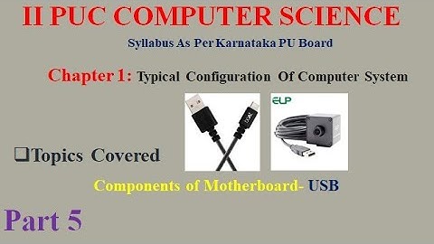 Video 6 - Typical Configuration of computer Part 5