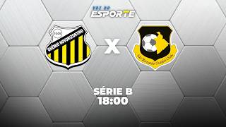 NOVORIZONTINO X SÃO BERNARDO - AO VIVO | CAMPEONATO BRASILEIRO SÉRIE B – 25/09/2026