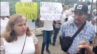 Pobladores de Acapetahua denuncian desinterés del actual gobierno que encabeza Gerardo Sánchez Rojas