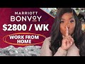 Marriott Is Hiring! | Remote WFH Jobs For 2025