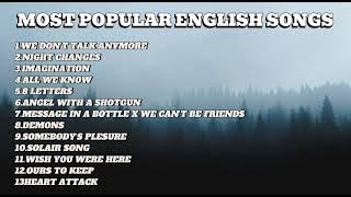 Top 13 popular English songs (Reverb)
