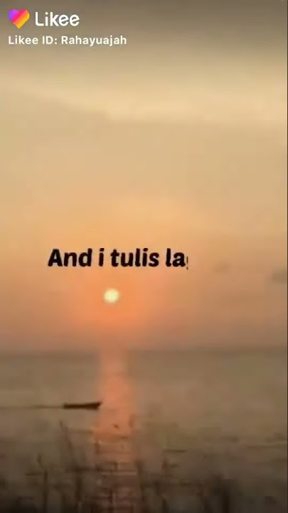 Actually you idah lama suka you tapi takut  takut je nak bagi tau you