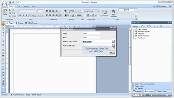 Getting Data From XML in Designer - Stimulsoft Reports - [Shot on version 2012.1]