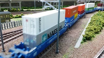 CSX Intermodal N scale As to Taiwan CTTC