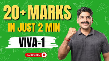 Solve 20+ Questions In Just 2 Minute | Viva 1  | Sahyadri Tutorials | Mahesh Sir