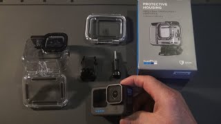 GoPro HERO 12. Protective housing. Unpacking, review, characteristics.