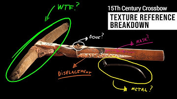 How To Texture a Crossbow | Reference Breakdown #01