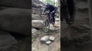 Skelter entrance- Keystone bike park-raw audio #fails #mtb