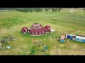 Поселение (ПРП) "Рассвет" Челябинской области с высоты