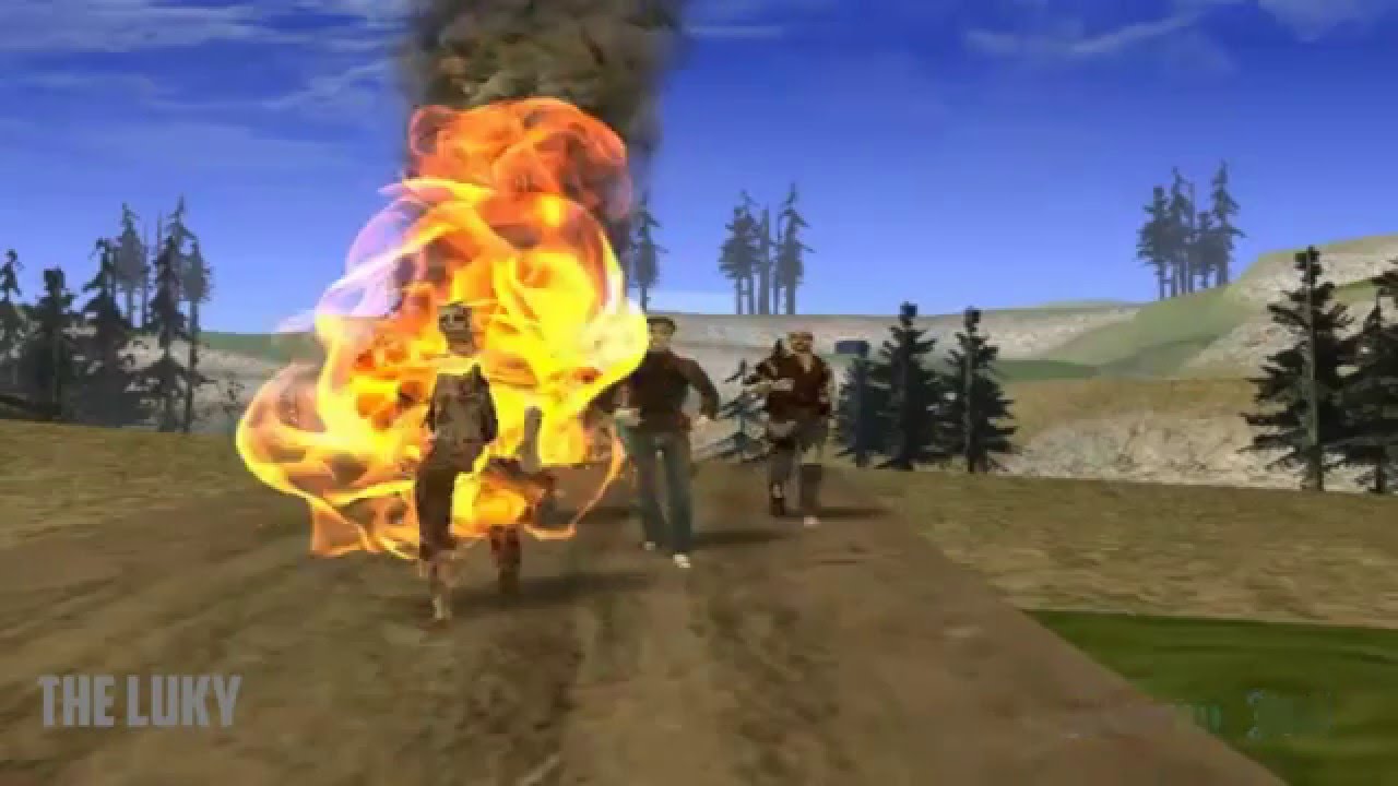 Gta San Andreas Una Ridicula Invasion Zombie l Parte 5