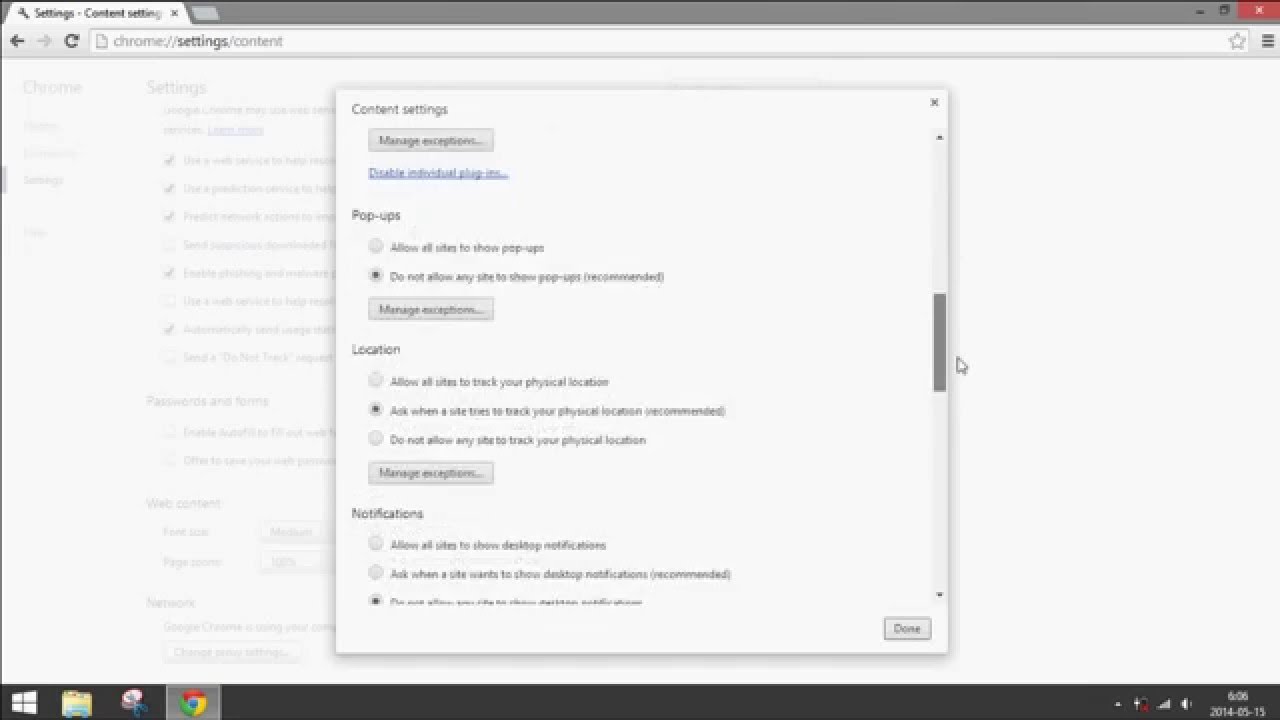 How To Disable Chrome Desktop Notifications Youtube