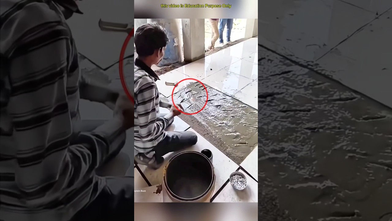 this tile vacuum method is one of a kind 