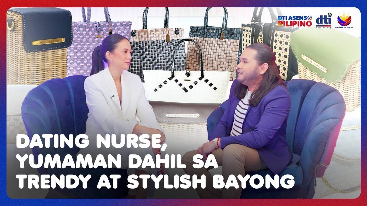 Dating Nurse, Yumaman Dahil sa Paggawa ng Stylish at Modern Bayong | DTI: ASENSO PILIPINO