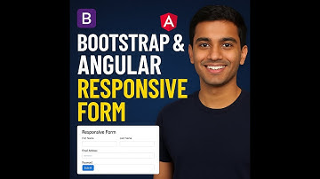 Responsive Forms in Angular Using Bootstrap  | Real-World UI Design (Beginner-Friendly)