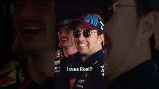 Lewis Hamilton pranks Max Verstappen in the Driver’s Parade #F1 #Formula1 #Shorts
