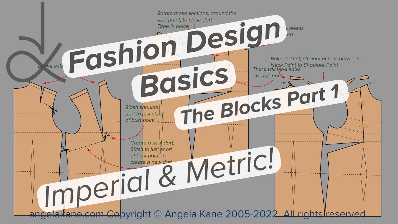 Fashion Design - You Need to Understand Blocks! Part 1 