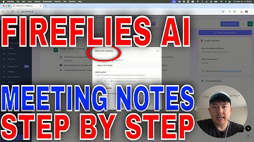 ✅ Hoe maak je vergadernotities met Fireflies AI Notetaker 🔴
