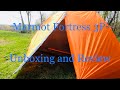 Marmot Fortress 3P Tent - Unboxing Set Up and Review