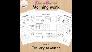 Kindergarten Morning Work part 2
