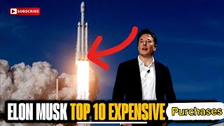 10 Ridiculous Expensive Things Elon Musk Owns 2023 😱🤯