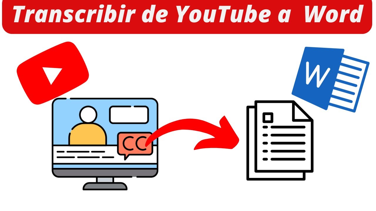 Cómo transcribir video de YouTube a Word - 2023 - YouTube