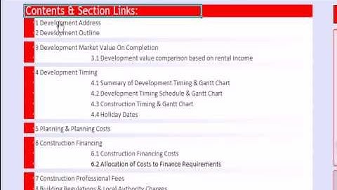 Sirca Video 4 - Development timing and Gantt chart within the Sirca Developer Software