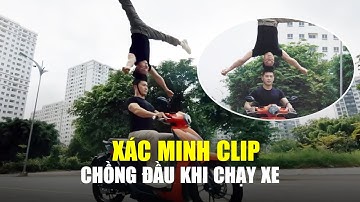 Công an xác minh clip Quốc Cơ, Quốc Nghiệp chồng đầu khi chạy xe