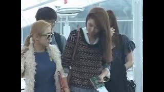 120921 SNSD & EXO - News @ Incheon Airport