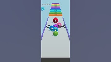 BallRun 2048 - NOOB vs PRO vs HACKER vs GOD #gameplay #mobilegame #shorts 2022