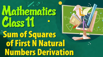 Afleiding van de som van de kwadraten van de eerste n natuurlijke getallen - Rij en reeksen - Wis...