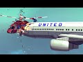 Midair Collisions #4 Feat. Sikorsky S-92 vs Boeing 767 | Besiege