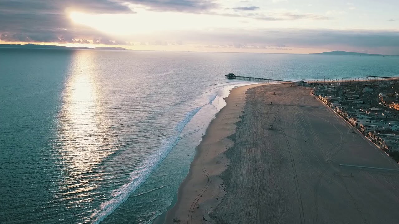 Newport Beach, California - Orange County Drone Aerial Footage