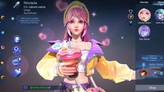 MLBB | NOVARIA MULTIPLE FIRE | MAYHEM MODE MLBB | NOVARIA MULTIPLE FIRE | MAYHEM MODE