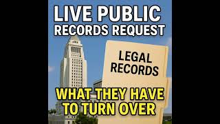 Watch Me File a LIVE Public Records Request – Holding the City Accountable Step by Step