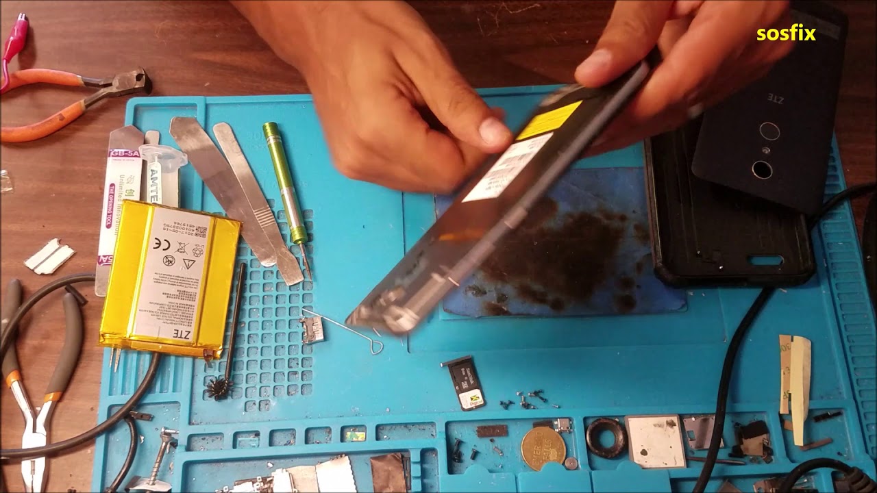 zte z981 battery replacement - YouTube