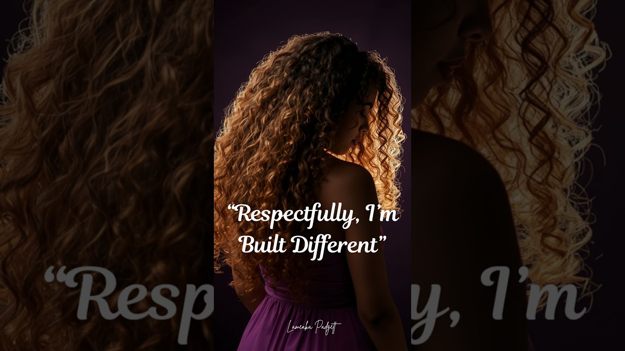 Mira “Respectfully, I’m Built Different” en YouTube Mira “Respectfully, I’m Built Different” en YouTube