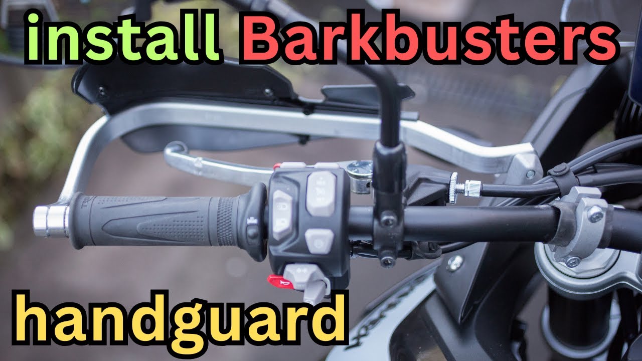 Install BARKBUSTERS BHG-083-00-NP, and VPS-handguard to