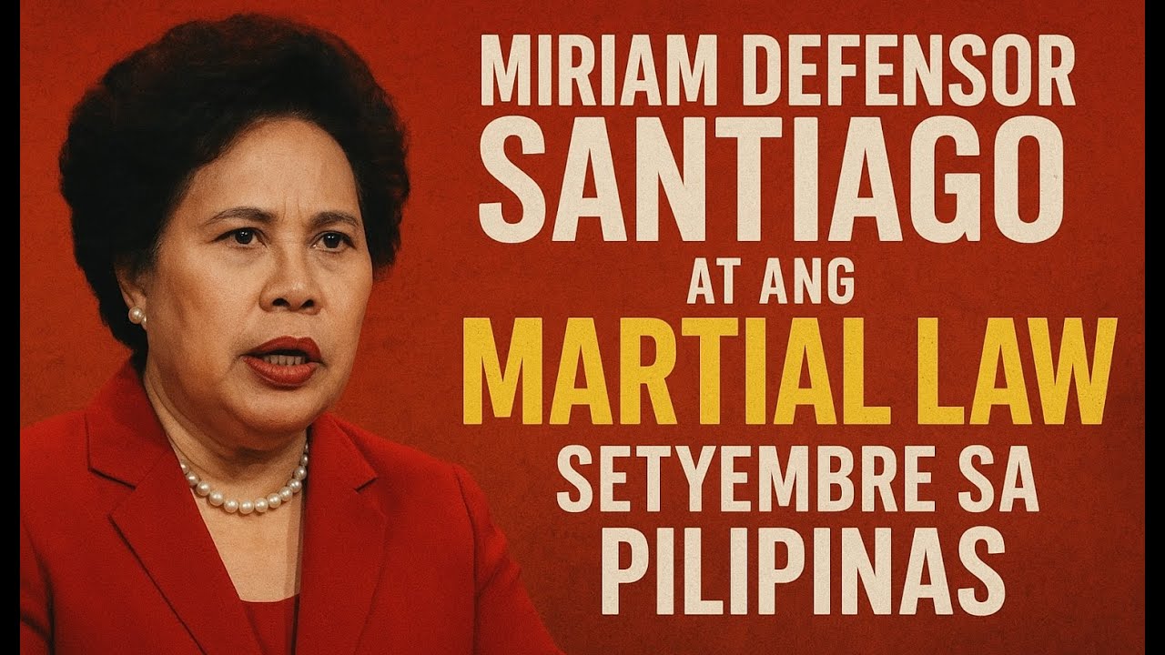Miriam Defensor Santiago at ang Martial Law: Setyembre sa Pilipinas: Isang Pagtalakay