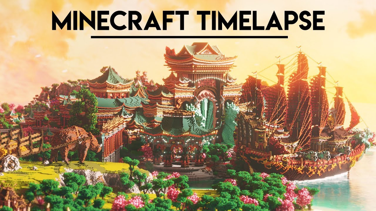 Minecraft Timelapse Ep. 8  Xin Tiantang - Part III 