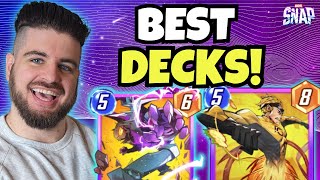 The BEST DECKS To Climb To Infinite In Marvel SNAP! | KMBest Top Decks 4\/21\/24 - April - TBolts SZN