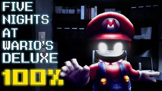 Five Nights at Wario's: Deluxe | 100% (Nights 1-6 + All-Out Mode + Extras)