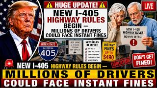 🚨 HUGE UPDATE: NEW I-405 HIGHWAY RULES BEGIN — MILLIONS OF DRIVERS COULD FACE INSTANT FINES