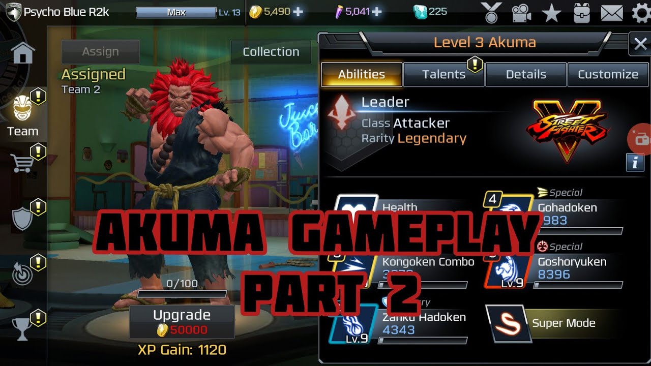 Power Rangers legacy Wars akuma gameplay part 2 - YouTube