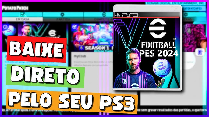 how to download ps3 efootball 2024 pkg installed｜TikTok Search